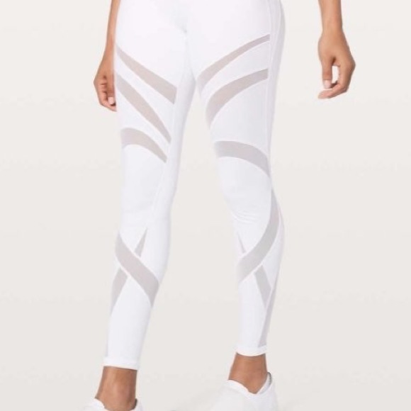 White lululemon leggings - Picture 4 of 7